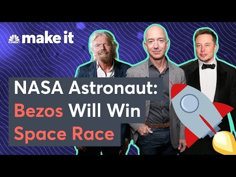 NASA Astronaut: Bezos Will Beat Musk In Space Race
