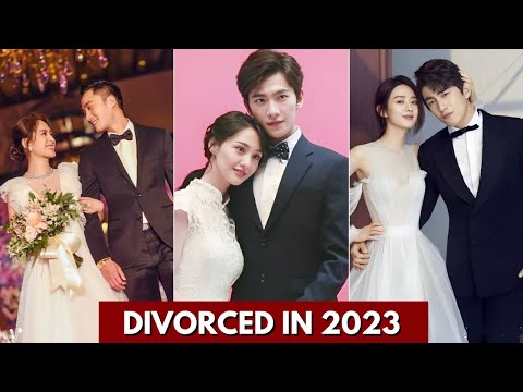 TOP CHINESE DRAMA COUPLES THAT GOT DIVORCED IN REAL LIFE 2023 #marriage #kdrama