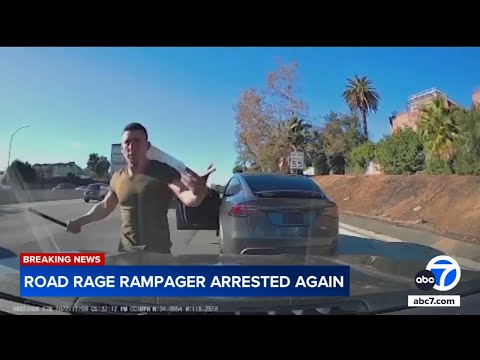 Tesla driver known for SoCal road-rage attacks arrested again in Hawaii