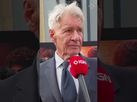 Harrison Ford was too real with this answer #indianajones #movies #redcarpet #shorts