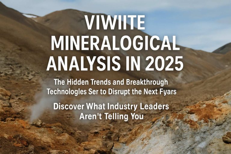 Viwiite Mineralogijska analiza u 2025.: Skriveni trendovi i probojne tehnologije koje će poremetiti sljedećih pet godina. Otkrijte što vam vodeći u industriji ne govore.