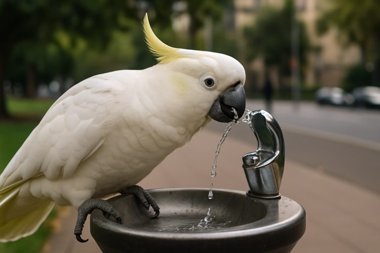 コカトゥーが都市生活を賢く生き抜く：シドニーの鳥たちが公共の飲水栓をマスターするバイラルなひねり